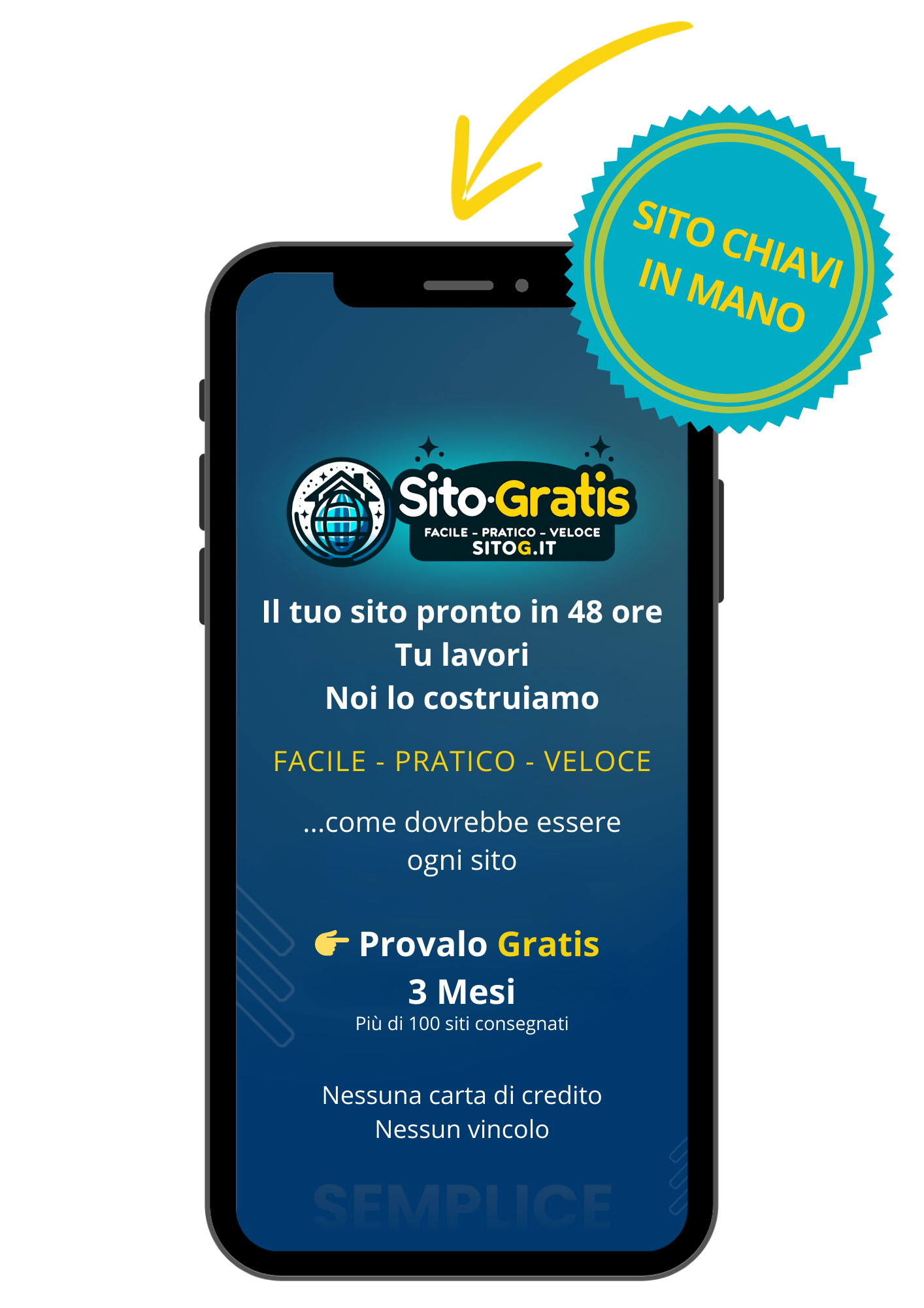 Sito-Gratis mockup